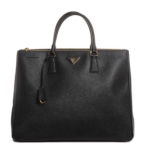 prada saffiano lux nero size|Prada saffiano lux.